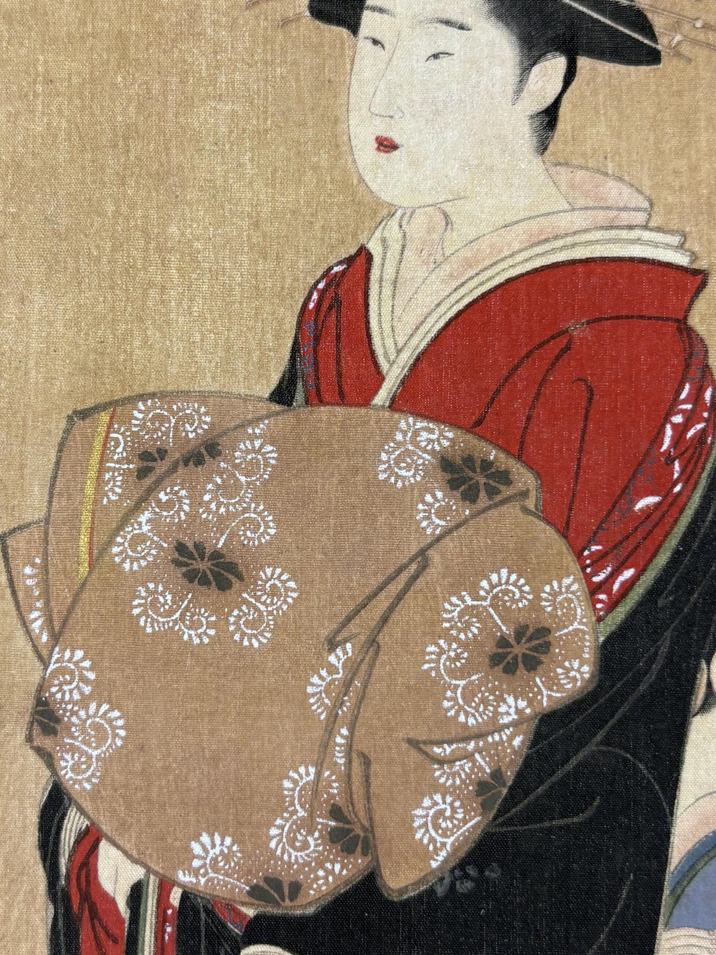 1906, Japanese antique woodblock print, Katsukawa Shundo, from Ukiyoe-ha-gashu.
