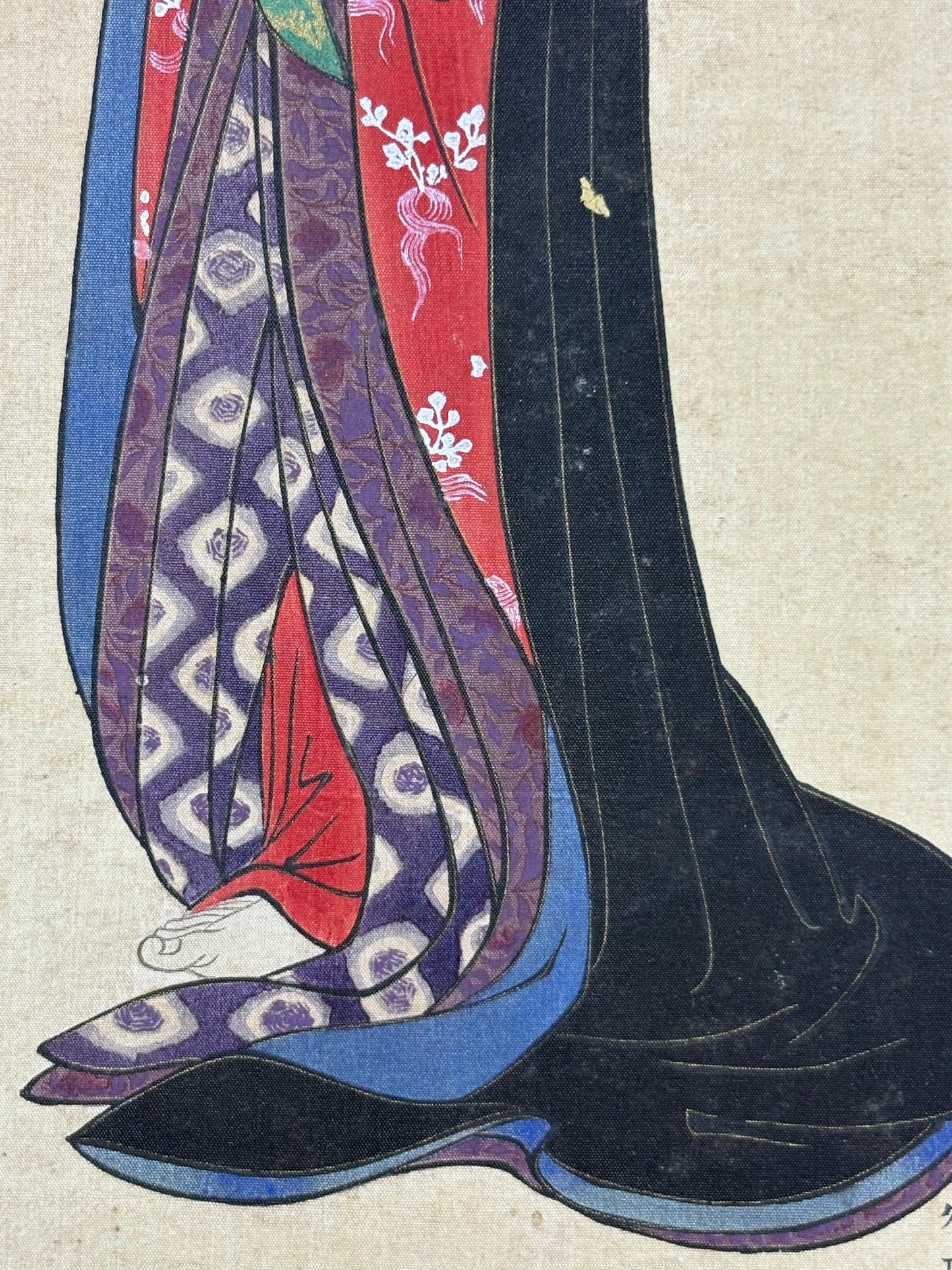Ukiyoe-ha-gashu,  1906, Japanese antique woodblock print, Katsukawa Shungyo,