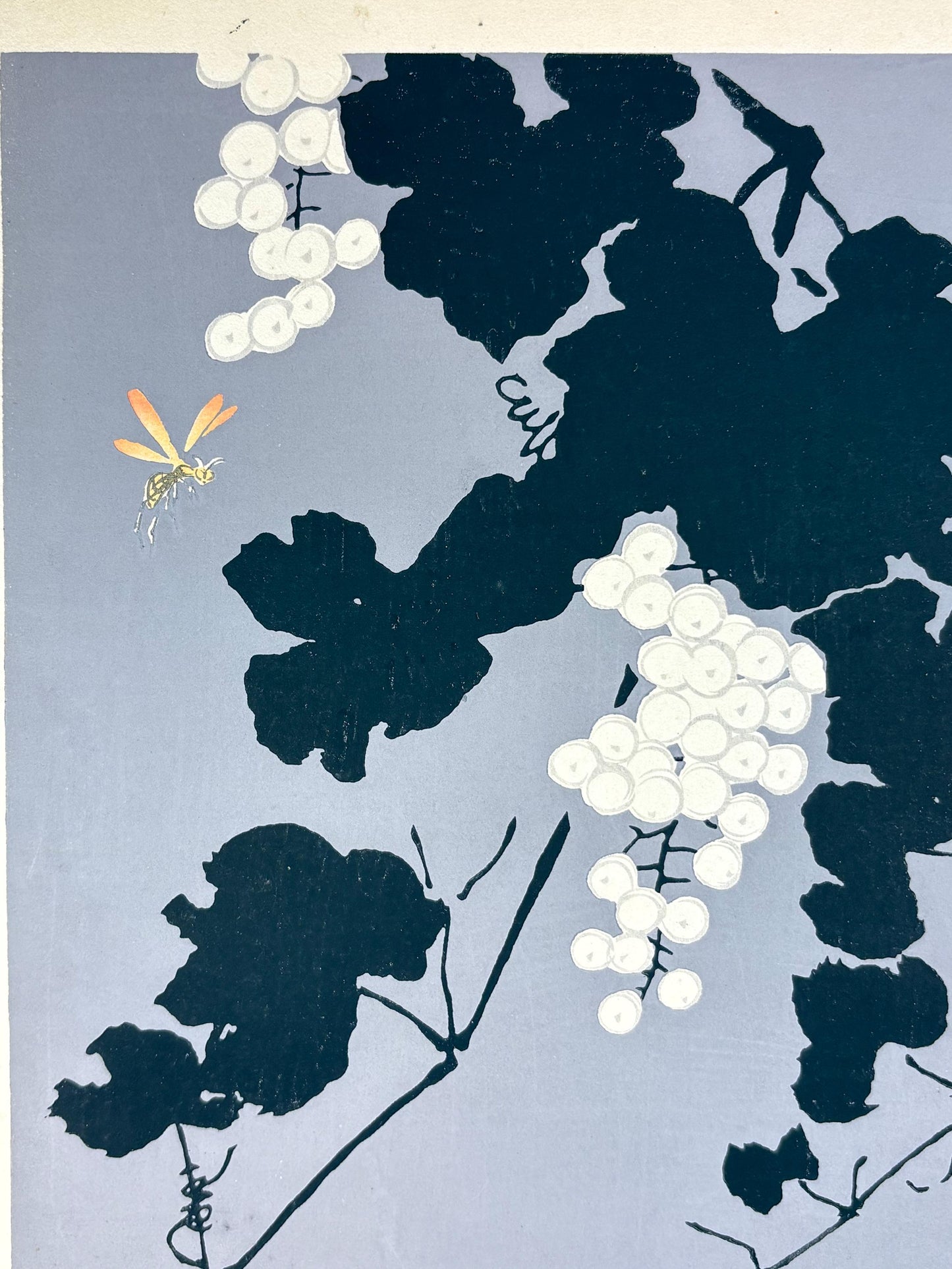 Japanese original woodblock print, 1934, Kyobashi Masuichi, "Tansai-Gafu". 12