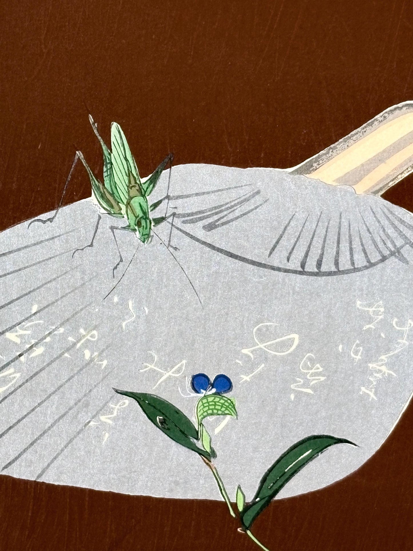 Japanese original woodblock print, 1934, Kyobashi Masuichi, "Tansai-Gafu".
