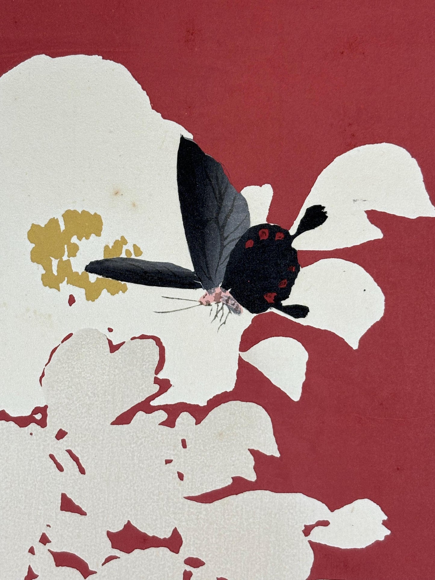 Japanese original woodblock print, 1934, Kyobashi Masuichi, "Tansai-Gafu". 11