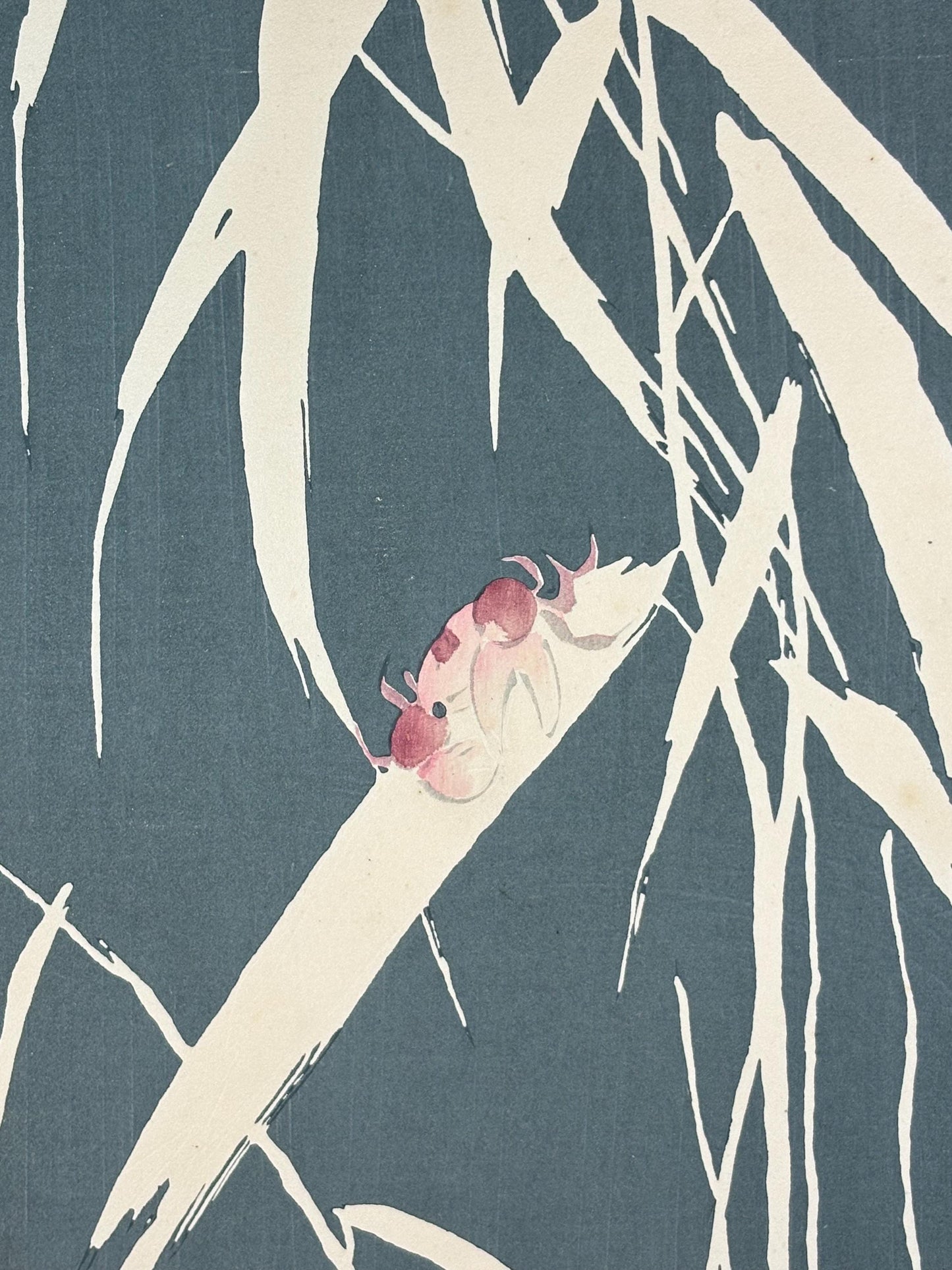 Japanese original woodblock print, 1934, Kyobashi Masuichi, "Tansai-Gafu". 1