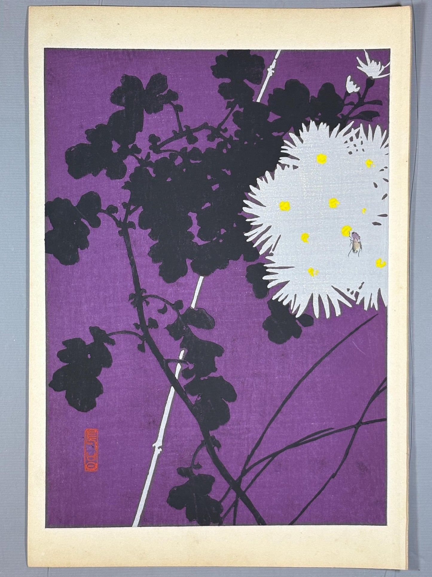 Japanese original woodblock print,  1934, Yoshida Gyokujo, "Tansai-Gafu".