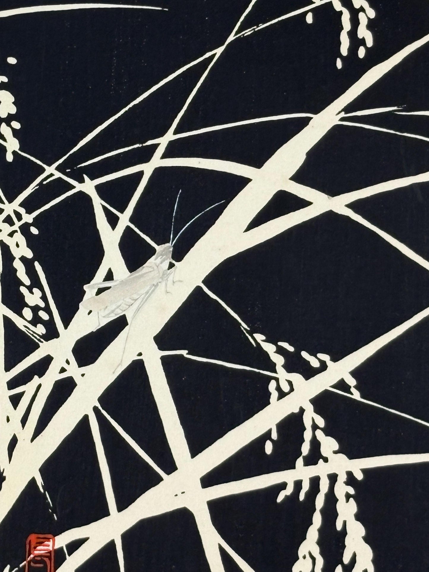 Japanese original woodblock print, 1934, Kyobashi Masuichi, "Tansai-Gafu".
