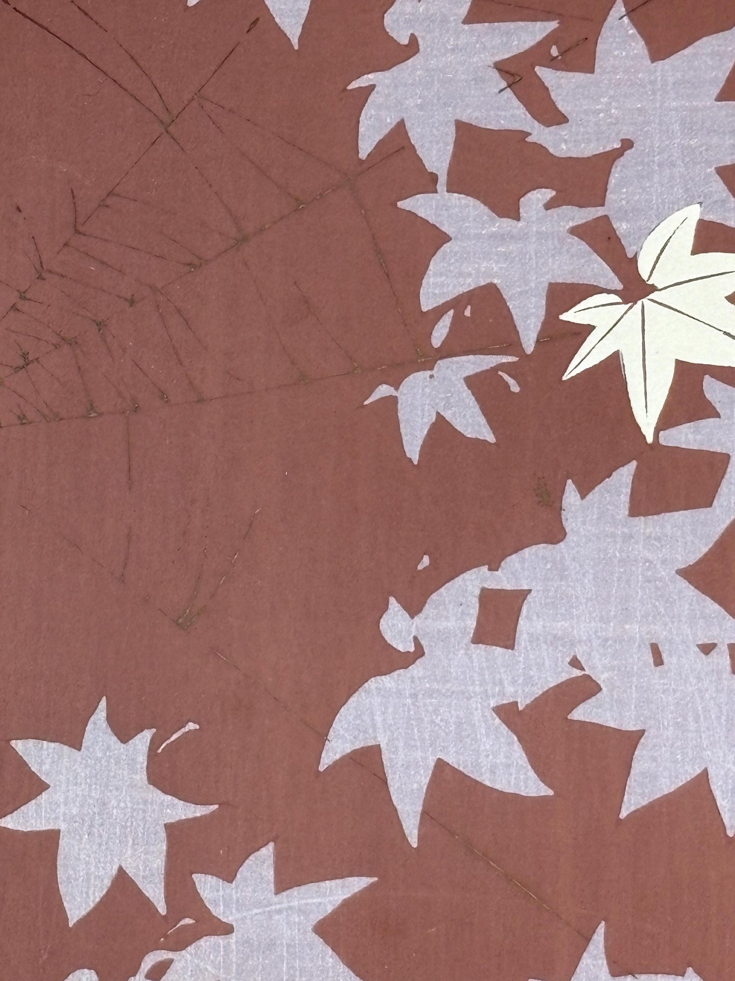 Japanese original woodblock print, 1934, Kyobashi Masuichi, "Tansai-Gafu".