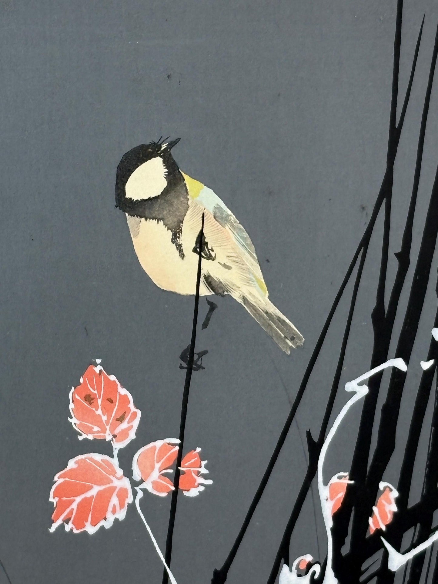 Japanese original woodblock print, 1934, Kyobashi Masuichi, "Tansai-Gafu".