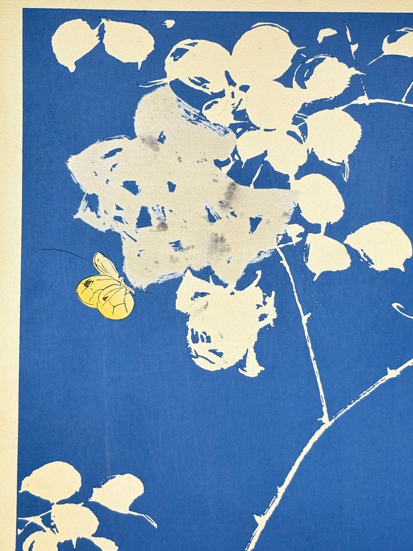 Japanese original woodblock print, 1934, Kyobashi Masuichi, "Tansai-Gafu".