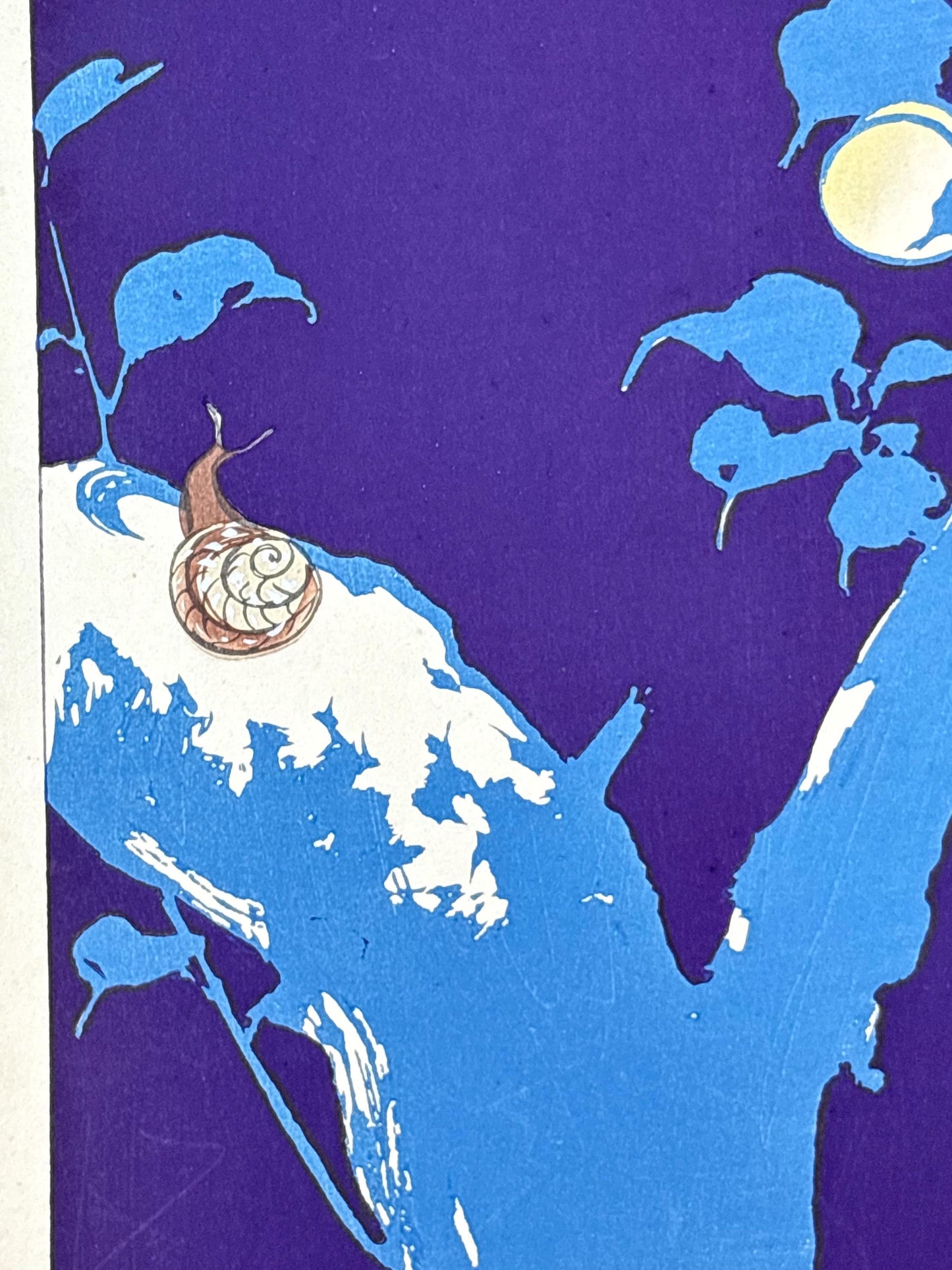 Japanese original woodblock print, 1934, Kyobashi Masuichi, "Tansai-Gafu".