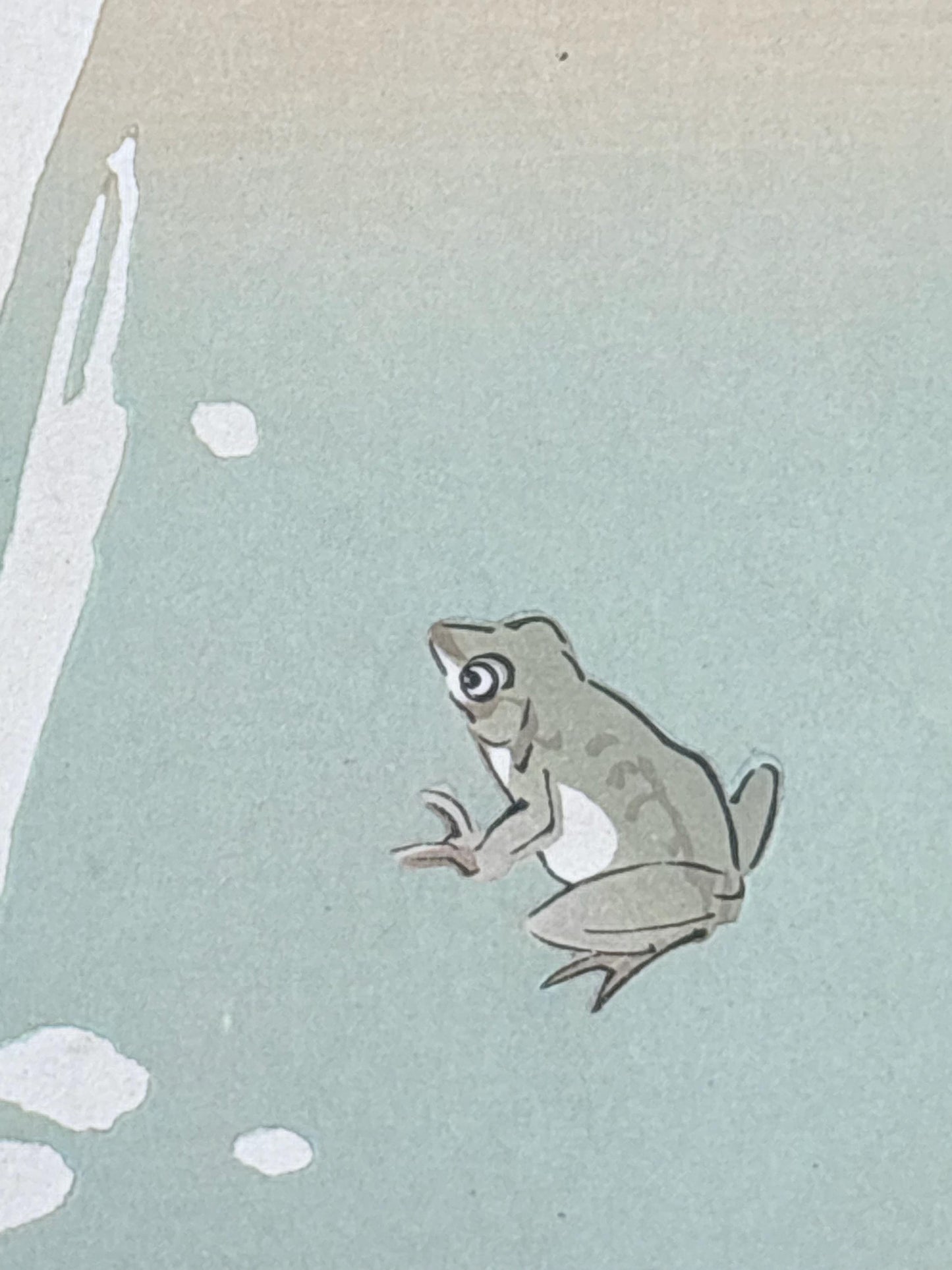 Japanese original woodblock print, 1934, Kyobashi Masuichi, "Tansai-Gafu".