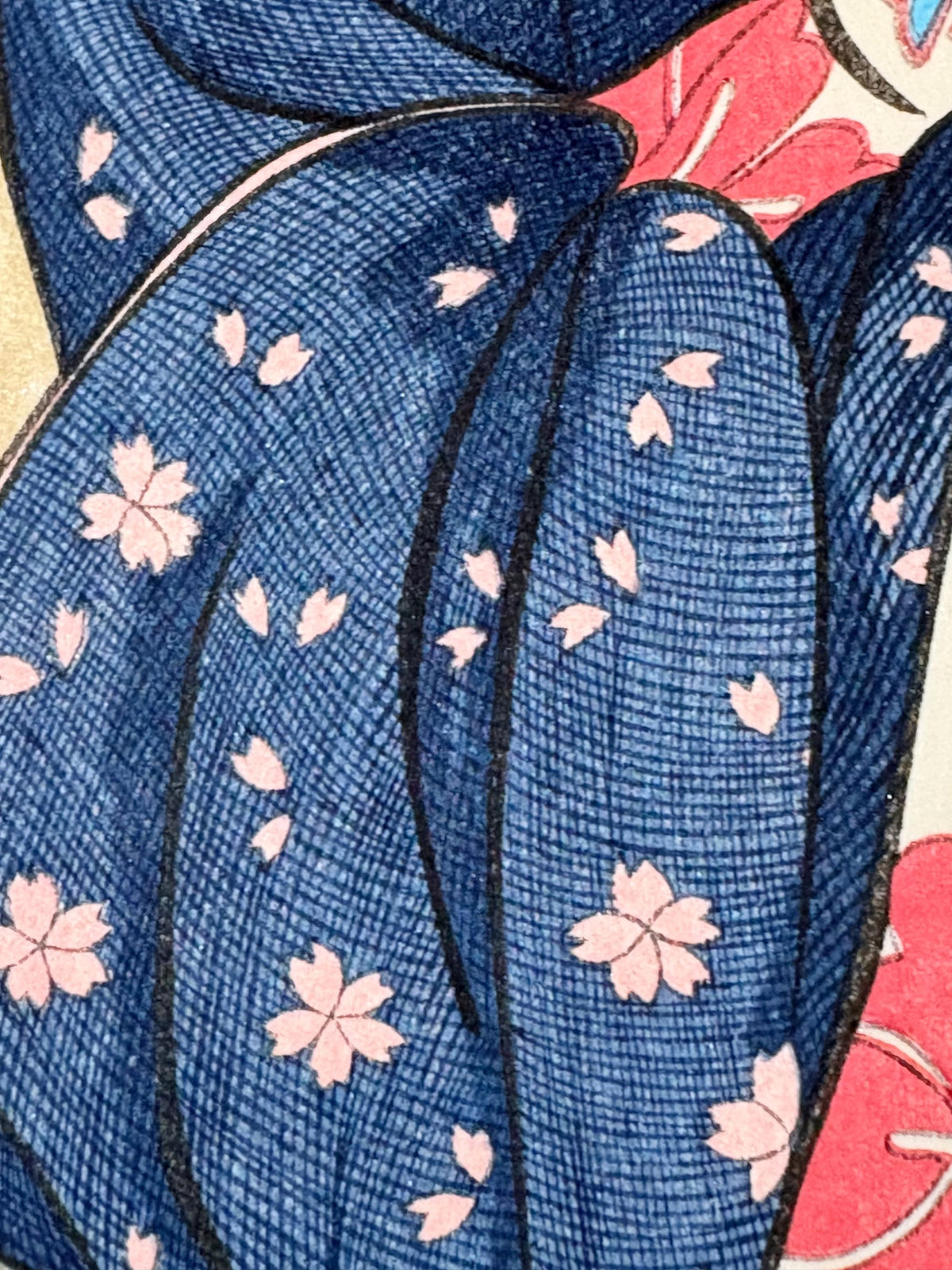 Japanese Ukiyoe, Shin-Hanga, Woodblock print, Hashiguchi Goyo, "Woman in Summer Kimono"
