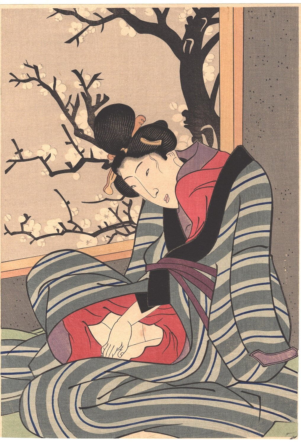 Japanese Ukiyo-e Woodblock print, Toyokuni.