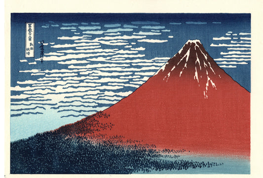 Hokusai, "Fine Wind, Clear Morning"