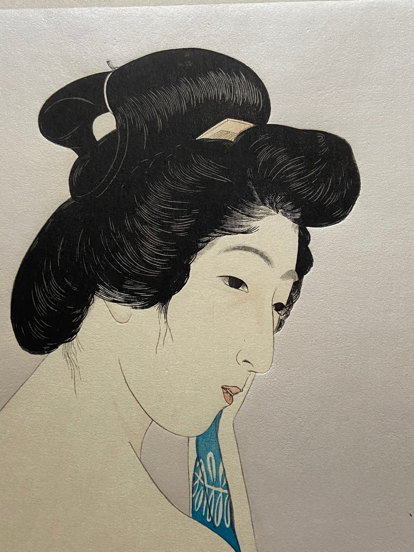 Hashiguchi Goyo, "Woman After the Bath"