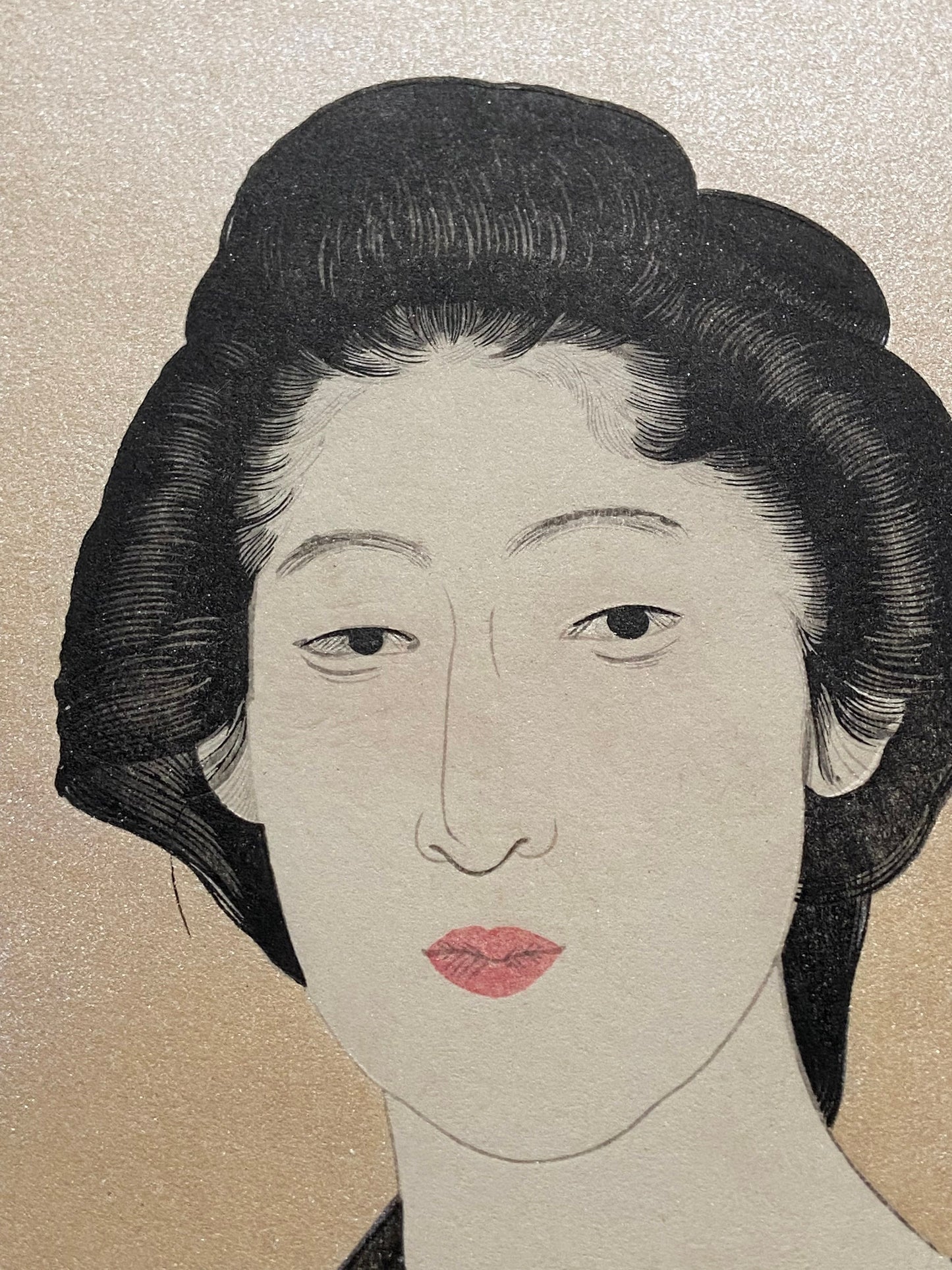 Hashiguchi Goyo, "Woman in Summer Robe"