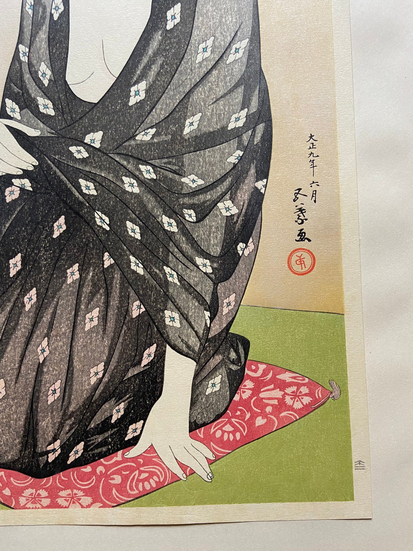 Hashiguchi Goyo, "Woman in Summer Robe"